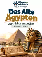 Vorschau - Arbeitsblätter - Das Alte Ägypten entdecken – Nil, Pharaonen & Pyramiden | Klasse 5–7 - Deckblatt