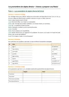Vorschau - Arbeitsblätter - 🎉 Los pronombres de objeto directo – Gramática para una fiesta (Spanisch, 1./2. Lernjahr) - Seite 1