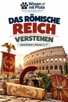 Vorschau - Arbeitsblätter - Das Römische Reich verstehen – Rom, Legionen & Weltreich - Deckblatt