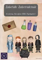 Vorschau - Arbeitsblätter - Erweiterung Zauberhafte Zaubertrankstunde - Beweglicher Pfeffer - Deckblatt