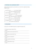 Vorschau - Arbeitsblätter - Bildbeschreibung & Adjektivendungen Deutsch A2 - Seite 2