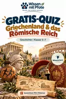 Vorschau - Arbeitsblätter - Geschichte Quiz | Griechenland & das Römische Reich - Deckblatt