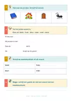 Voorbeeld - Huistaken 2de leerjaar spelling - deel 1 - Pagina 3