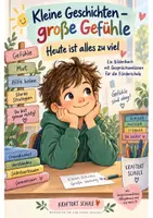 Vorschau - Fördermaterial/Inklusion - Kleine Geschichte – große Gefühle | Buch mit Gesprächsanlässen - Deckblatt