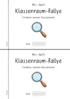 Vorschau - Spiele - Klassenraumrallye für die erste Schulwoche - Seite 1