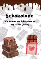 Vorschau - Unterrichtsreihen - Schokolade – Wie kommt sie zu uns? | Arbeitsheft + Begleitmaterial & Lernkarten | NMG Zyklus 2 - Seite 1
