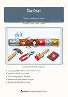 Vorschau - Arbeitsblätter - Der Rost – Lesespurgeschichte mit Rätselaufgaben (Klasse 9) - Deckblatt