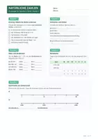 Vorschau - Arbeitsblätter - arbeitsblatt_natuerliche_zahlen - Deckblatt