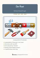 Vorschau - Arbeitsblätter - Der Rost – Lesespurgeschichte mit Rätselaufgaben (Klasse 9) - Seite 1