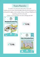 Vorschau - Stundenentwürfe - Freebie Kunst Grundschule | Fingerabdruck-Tiere mit Wasserfarben – Klasse 1/2 | 5 Tiermotive - Seite 2