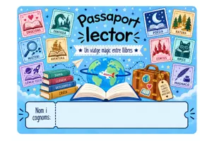 Vista previa - Hojas de trabajo - passaports lectors 3r per motivar la lectura en cat i cast - página 1