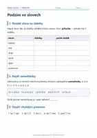 Náhled - Podzim ve slovech: slabiky (2. třída) - boční 2