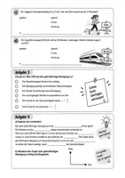 Vorschau - Arbeitsblätter - gleichförmige Bewegung - Arbeitsblatt mit Lösung - Seite 3