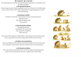 Vorschau - Arbeitsblätter - Würfelgeschichten im Herbst - Seite 3