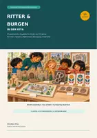 Vorschau - Stundenentwürfe - Ritter & Burgen in der Kita – 20 Angebote, Praxiskarten und Kopiervorlagen - Deckblatt