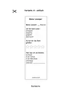 Vorschau - Arbeitsblätter - 🍁Lesezeichen Herbst zum Ausmalen | mit Differenzierung | lesen, ausmalen und reflektieren | Klasse 1-4 | Leseförderung | lesen im Herbst - Seite 3
