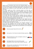 Vorschau - Arbeitsblätter - Text der Woche Sommerferien bis Herbstferien - Deckblatt
