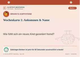 Vorschau - Arbeitsblätter - KLARTEXT Jahreskarten-Set Grundschule - Seite 1