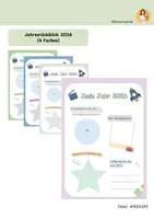 Vorschau - Arbeitsblätter - Jahresrückblick: Mein Jahr 2026 (jährliche Adaptiertung) - Deckblatt