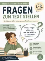 Vorschau - Stundenentwürfe - Lesekompetenz 5/6 – Fragen zum Text: Informationen genau entnehmen - Deckblatt