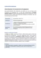 Vorschau - Stundenentwürfe - Politik: Die Grundrechte des Grundgesetzes Klasse 8-10 - Seite 1
