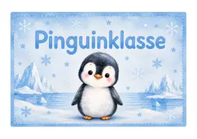 Vorschau - Poster - Materialpaket Pinguinklasse - Seite 1