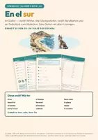 Vorschau - Arbeitsblätter - Spanisch A1: En el sur (Im Süden) - Deckblatt