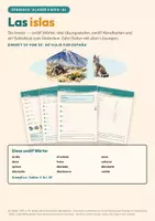 Vorschau - Arbeitsblätter - Spanisch A1: Las islas (Die Inseln) - Deckblatt