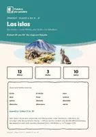 Vorschau - Arbeitsblätter - Spanisch A1: Las islas (Die Inseln) - Seite 1