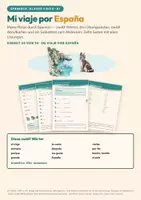 Vorschau - Arbeitsblätter - Spanisch A1: Mi viaje por España (Meine Reise durch Spanien) - Deckblatt