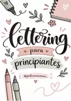 Vista previa - Decoración del aula - Cuaderno Lettering para Principiantes - Portada