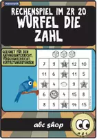 Vorschau - Spiele - Kopfrechenspiel im ZR 20: Würfel die Zahl (Fördern, Vertretungsstunde) - Deckblatt