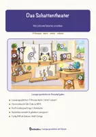 Vorschau - Arbeitsblätter - Das Schattentheater – Lesespurgeschichte mit Rätselaufgaben (Klasse 5) - Seite 1