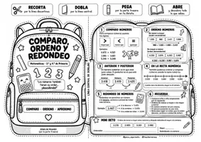 Vista previa - Hojas de trabajo - FLAPBOOK ESENCIAL LENGUA Y MATEMATICAS - página 1