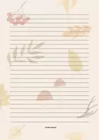 Vorschau - Arbeitsblätter - 🍁Briefpapier Herbst 🍂 Schreibanlass Herbst | kreatives Schreiben Herbst | freies Schreiben Herbst | Deutsch | - Seite 3