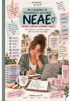 Vista previa - Para docentes: organización, planificación y formación - CUADERNO DOCENTE NEAE . PRÁCTICO Y EFICAZ PARA TU DÍA 💙 - Portada