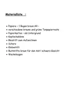 Vorschau - Stundenentwürfe - Papierarbeit - Schneideübung - der freche Affe Alf - Seite 2