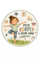 Vorschau - Präsentationen/Tafelbilder - Mein Körper & meine Sinne – Legekreis XXL | 12 Bildimpulse Körperwahrnehmung & Sinne | Morgenkreis Kita Kindergarten - Seite 2
