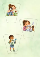 Vorschau - Präsentationen/Tafelbilder - Mein Körper & meine Sinne – Legekreis XXL | 12 Bildimpulse Körperwahrnehmung & Sinne | Morgenkreis Kita Kindergarten - Seite 3