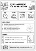Vorschau - Stationenlernen - Periodensystem Escape Room | Klasse 7/8 Chemie - Seite 3