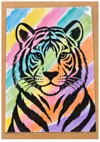 Vorschau - Mal- und Bastelvorlagen - Kunst Grundschule | Collage Gestalten mit Wasserfarben | Folien-Tiere – Tiere mit Folie | Klasse 2–4 - Seite 3