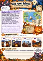 Vorschau - Arbeitsblätter - Halloween - Die große Detektivprüfung 3./4. Klasse - Seite 2