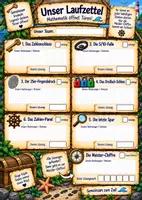 Vorschau - Arbeitsblätter - Mathe Escape Room Paket Klasse 5/6 – ggT, kgV, Primzahlen & Teilbarkeit - Seite 3