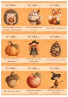 Vorschau - Spiele - Lesespiel (Ich habe wer hat) - Herbst (Klasse 3/4) - Seite 2