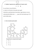 anteprima - Esercizi - invalsi matematica e italiano classe seconda - Pagina 1