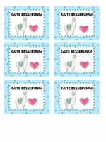 Vorschau - Bildkarten - Krankenmappe - Lamaklasse - Seite 3