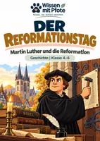 Vorschau - Arbeitsblätter - Reformationstag einfach erklärt - Deckblatt