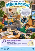 Vorschau - Arbeitsblätter - Medienmission - Medien entdecken, verstehen und bewusst nutzen - Grundschule - Deckblatt