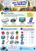 Vorschau - Arbeitsblätter - Medienmission - Medien entdecken, verstehen und bewusst nutzen - Grundschule - Seite 1