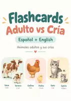Vista previa - Tarjetas / Manipulativos - Flashcards de animales y sus crías | Español + Inglés - Portada